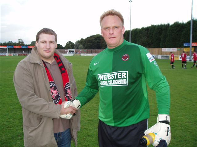 Lance Key was Steven’s choice as Railway Vue ‘Man of the Match’